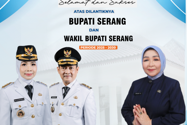 Bupati dan Wakil Bupati Serang Periode 2025-2030